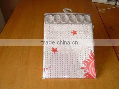 PEVA plastic shower curtain
