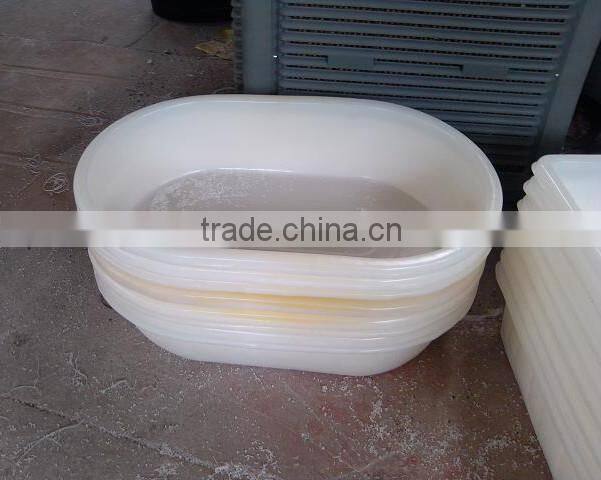 rotomolding plastic large hot shell shape wishing basin for children