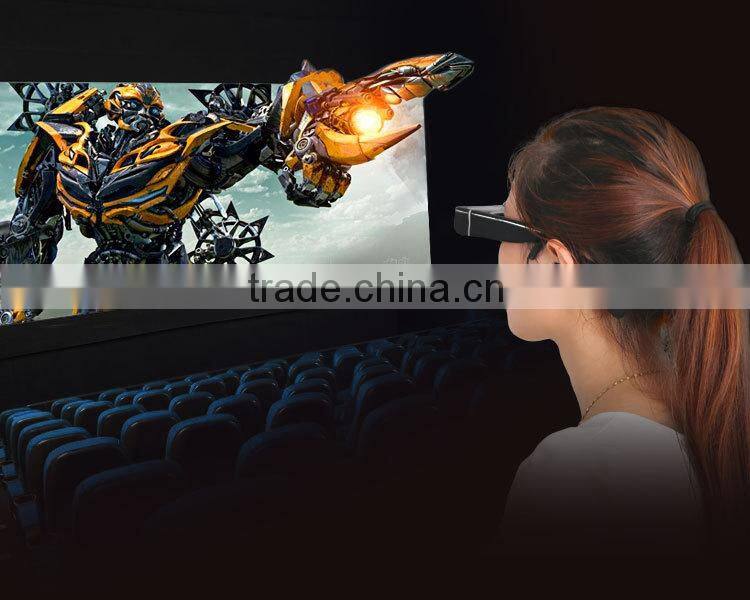 2015 new sale lowest price 3D Smart Video Glass E6-13 with portable 3d mobile theater, mini pc,