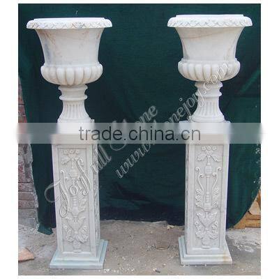 Marble Big Garden Flower Pots