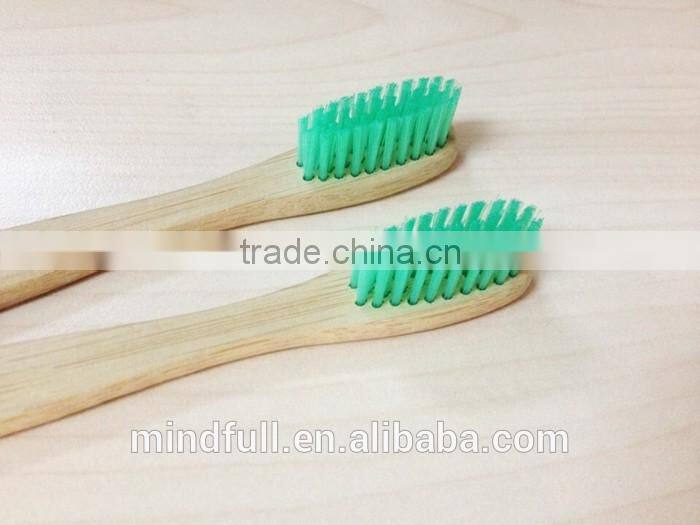 Soft Bristle Head Bamboo Handle Cheap Toothbrush China