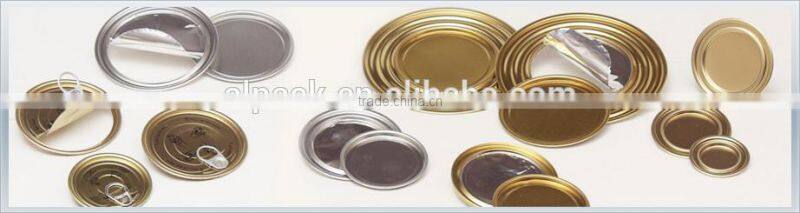 Customize Aluminum Easy Open End Bottom Lid 300#