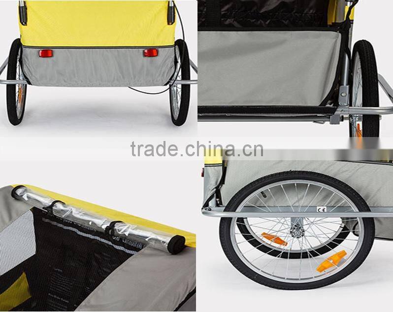Bike Baby Trailer with Front Brake
