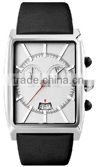 square chronograph mens hand watch brand