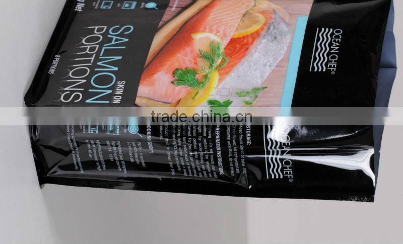 500g coffee bag with side gusset small gift flat bottom plastic bags