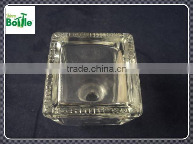 105ml square diffuser glass bottle/glass aroma diffuser bottle