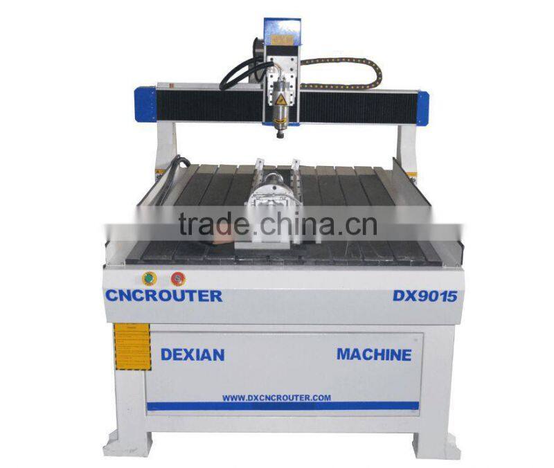 sculpture wood carving cnc router machine , wood working cnc router with Aluminum profile T-slot working table