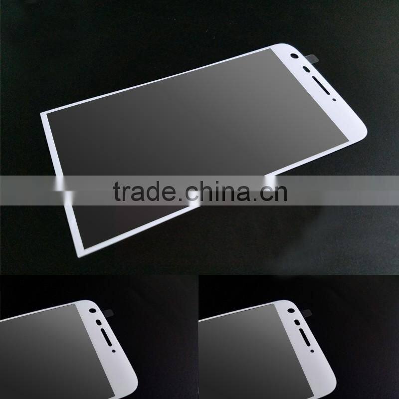 wholesale silk print tempered glass screen protector for LG G5