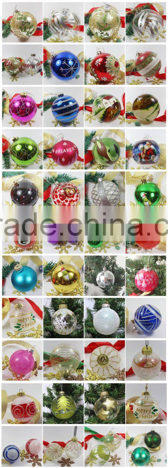 2016 christmas Gift Ball Tin Christmas Tin Ball
