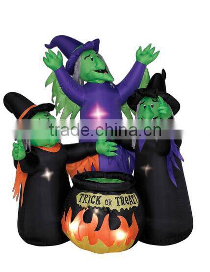 Halloween Decoration Inflatable Wizard Model