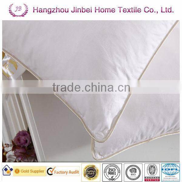 Comfortable 100% White Goose Feather Pillow