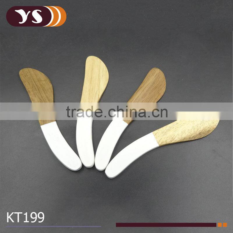 Hot sale wooden butter dish knife