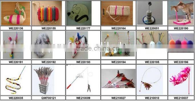 Mice Cat Toy - 25 Fur Mice 2" Long - Multicolored REAL RABBITS FUR MICE TOY