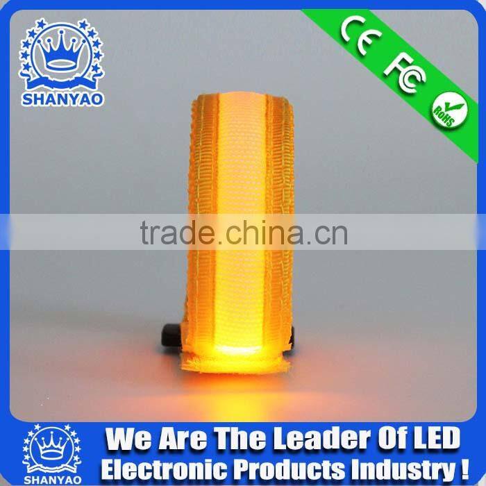 Christmas Decoration Custom Fabric Flashing Festival China Wristband