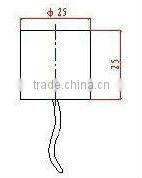 Ultrasonic Flow Meter Price125KHz Ultrasonic TransducerUltrasonic Transducer in Air for Flow MeterUltrasonic Air Flow Sensor
