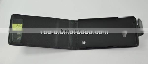 for nokia lumia 520 pu leather flip case with card slot classic design