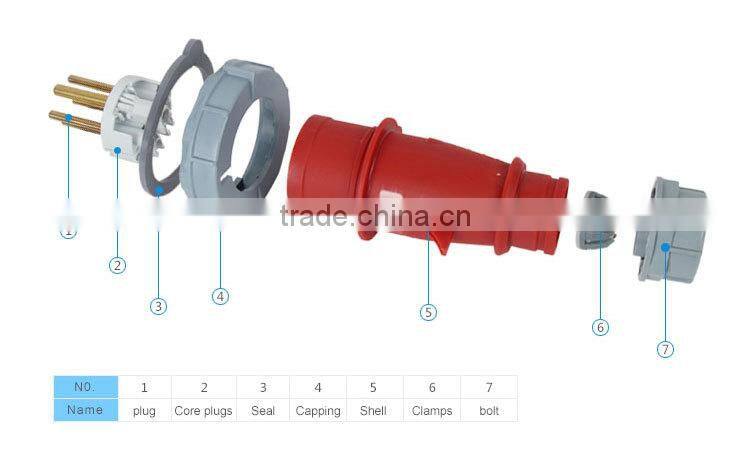 Male Electrical Plug Outlet Plug ( SP-1110)