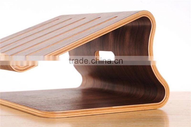 Most popular wood cooling stand holder for laptop/notebooks/stand holder for electronic device