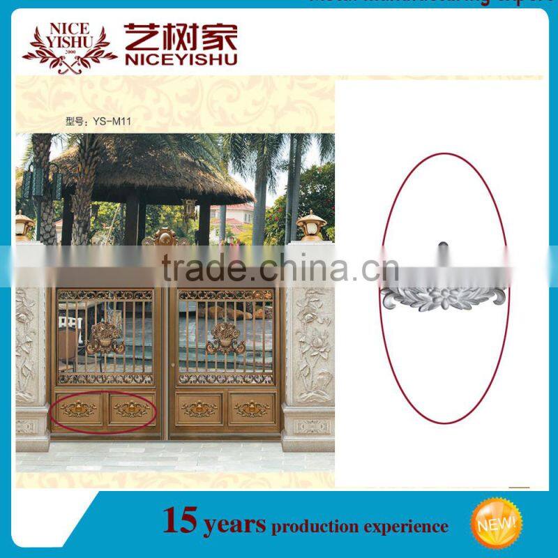 2016 hot sale cast aluminum collar ornamental