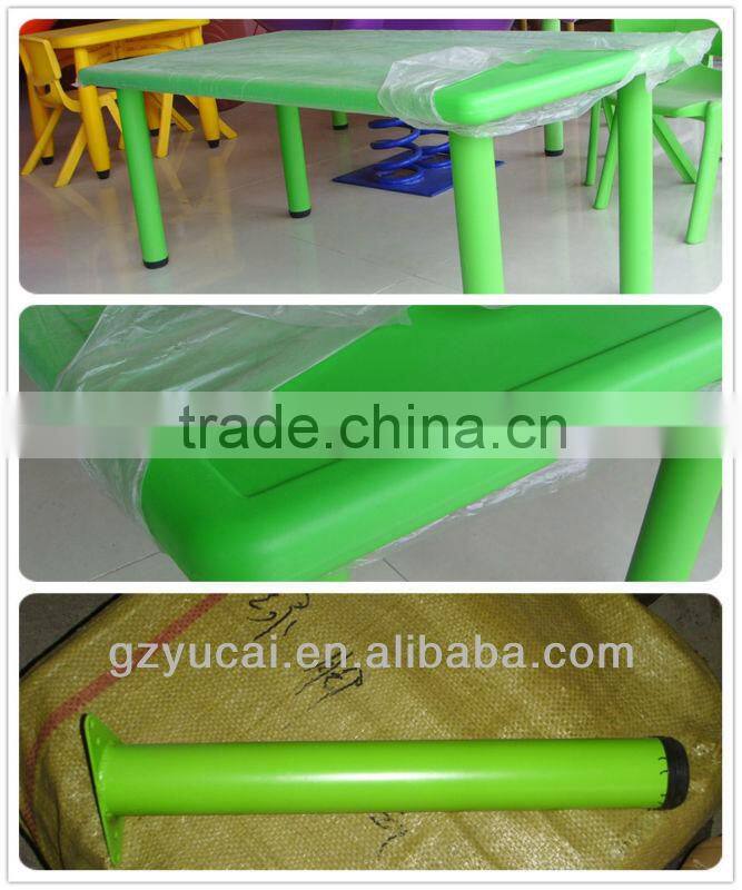 School adjustable student desk and chair