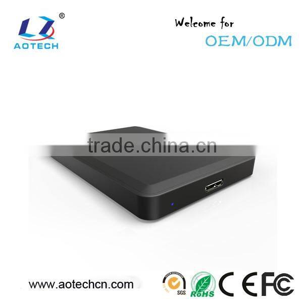plastic 2.5" USB3.0 To SATA3 JMS578 Chipset SSD HDD Enclosure Support UASP 2TB
