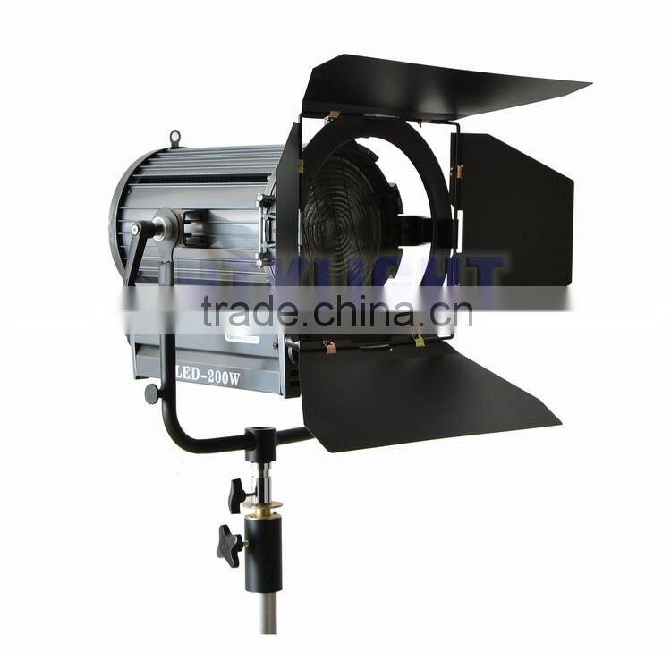 100W 200W fresnel led lighting for film shooting