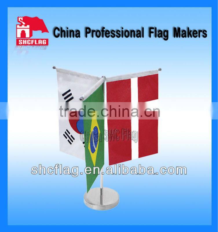 Promotion Advertising Desk Or Table Flag
