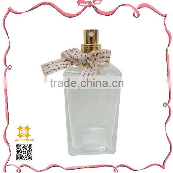 Pretty scarves decoration pump spray perfume container