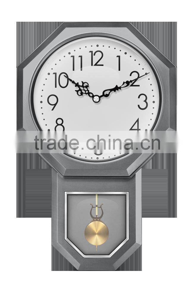 WC21501 automatic calender wall clock/selling well all over the world