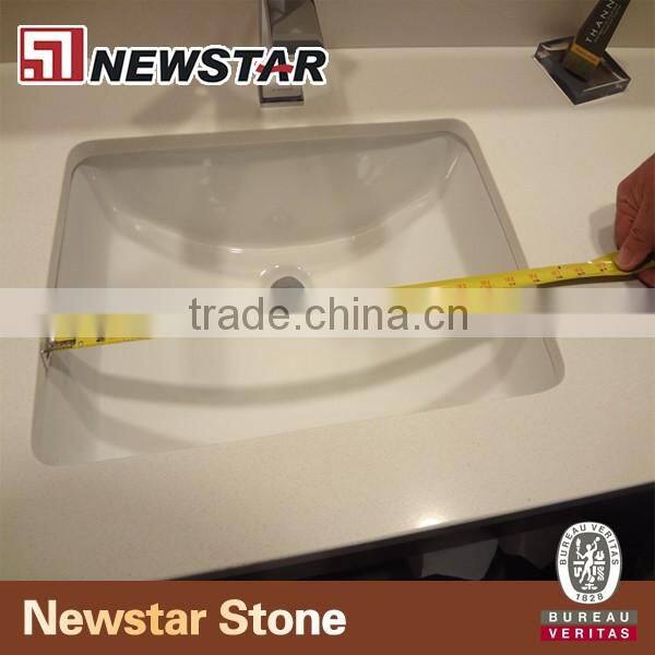 Newstar quartz double vanity top
