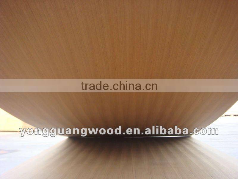 1220mmX2440mm natural teak veneer plywood