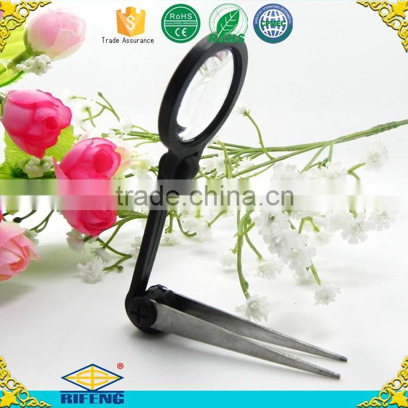 8X Tweezer Magnifier with Led Light