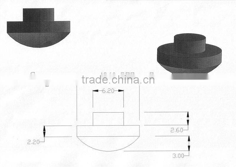 Silicone plug silicone rubber stopper silicone stopper rubber stopper of silicon syringe rubber stopper