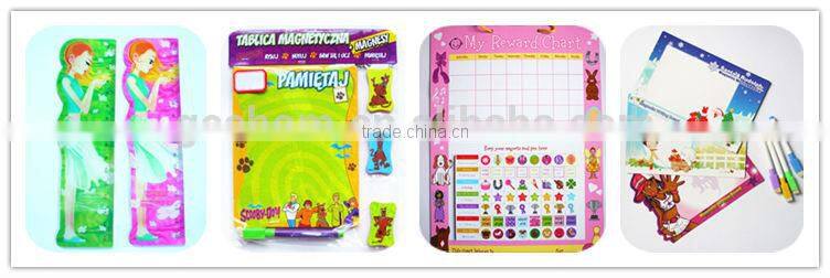 Custom Hot advertising paper fridge magnet set