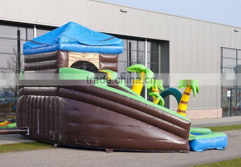 Jumpfun inflatable water slide JFIS-1211 inflatable water park kids inflatable wet slide