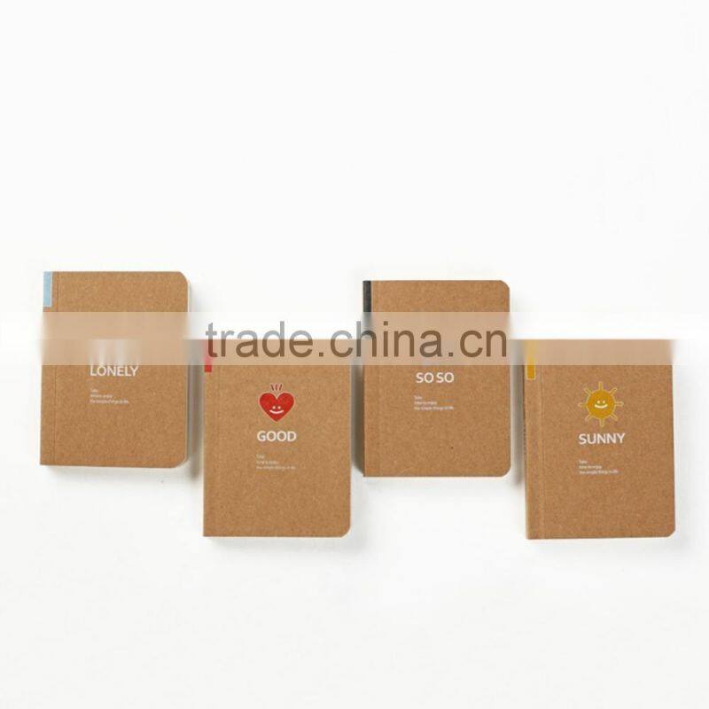 Recycled Wire-o Binding Paper Kraft Notebook Sale For Students