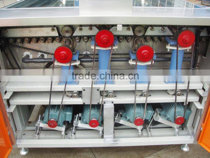 Double Side aluminium/copper/zinc/iron/stainless steel brushing machine