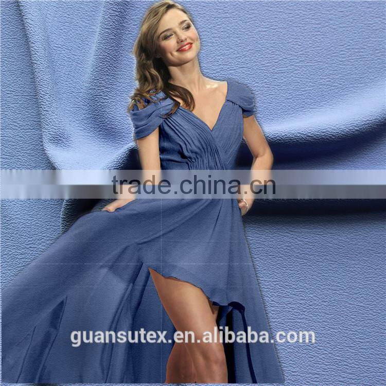 cheap pure french stretched chiffon fabrics top quality for saree/african clothes