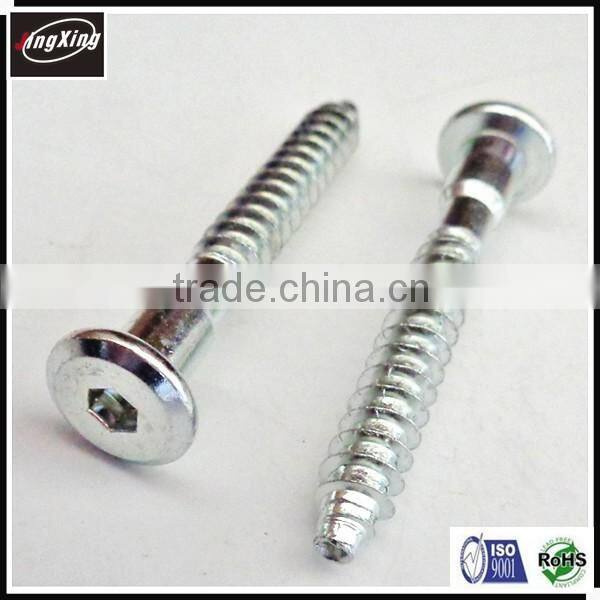 carbon steel hex socket head M5 M6 M7 furniture screw