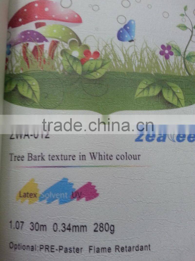 fire retardant wall paper chinese factory/wall paper rolls/wall paper price