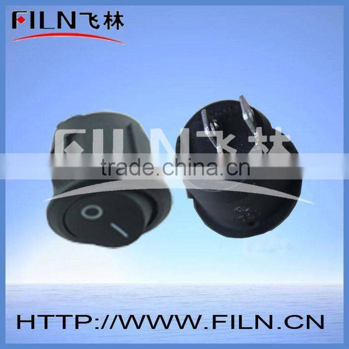 FL3-019 boat illuminated round led rocker switch with light
