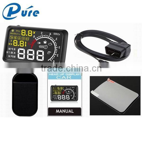Car HUD Head Up Display Safety HUD Display High Performance HUD Built-in ELM327