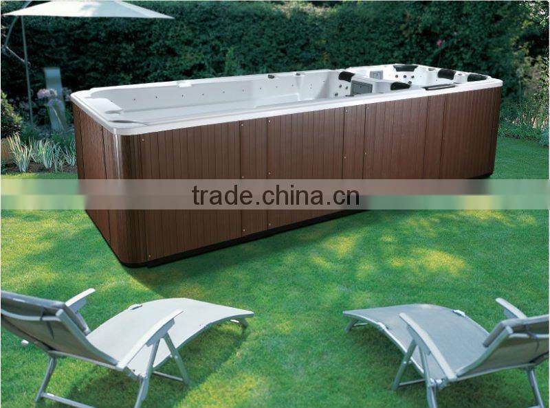 CE high quality independent combo sex video swim spa