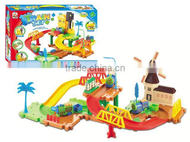 Battery operated indoor electric train