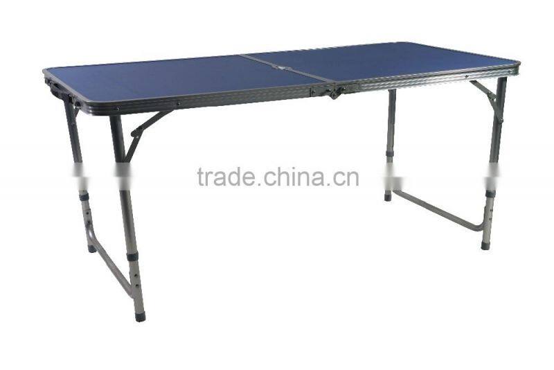 Outdoor camping equipment portable aluminum table