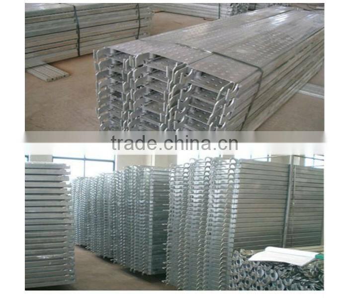 Q235 steel perforated scaffolding catwalk