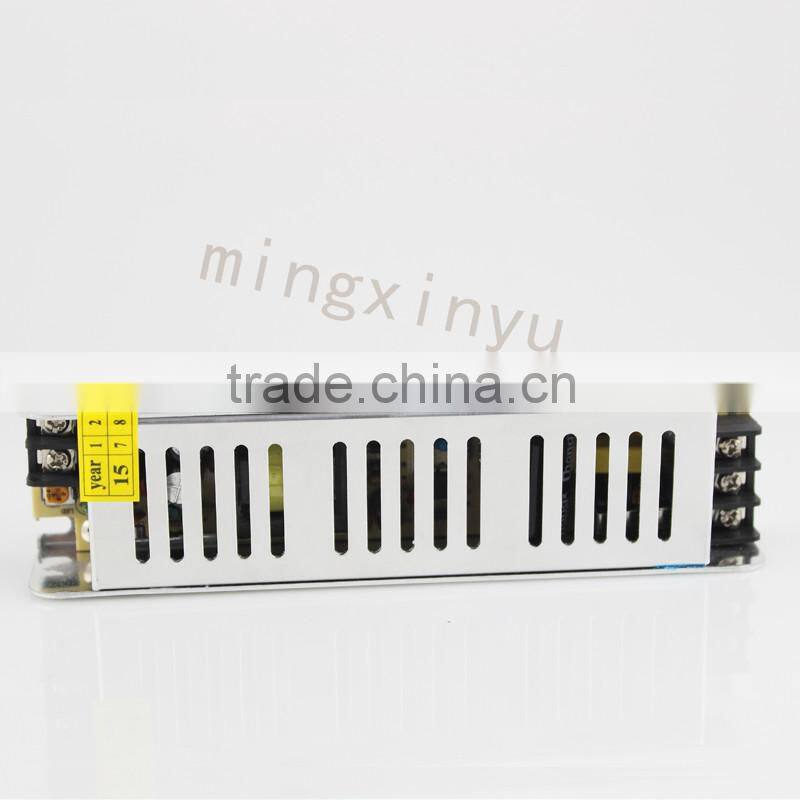 IP20 normal indoor 60W led strip light power transformer with slim case strip shape