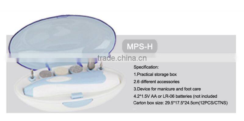 Supplier ABS Plastic Useful Reasonable Price fashion manicure pedicure set