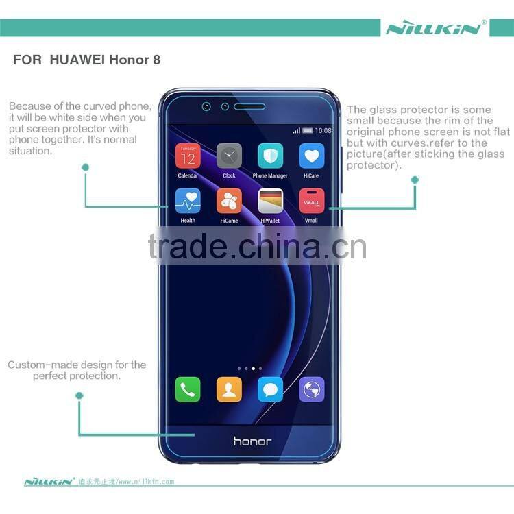 2016 Newest ORIGINAL NILLKIN Amazing H+ PRO Anti-Explosion TEMPERED GLASS FOR HUAWEI HONOR 8 0.2MM 9H 2.5D
