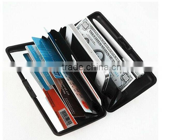 Hot Waterproof Business ID Credit Card Wallet Holder Aluminum Metal Pocket Case Box